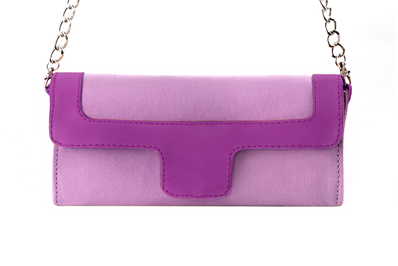 violet mauve dress clutch for women - Florence KOOIJMAN
